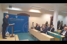 Otwarcie konferencji przez Dariusza Górskiego - Okręgowego Inspektora Pracy w Gdańsku.