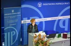 Otwarcie konferencji przez Dyrektor Ośrodka Szkolenia Agatę Kostyk-Lewandowską.